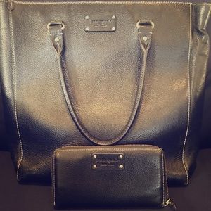 Kate Spade tote & wallet